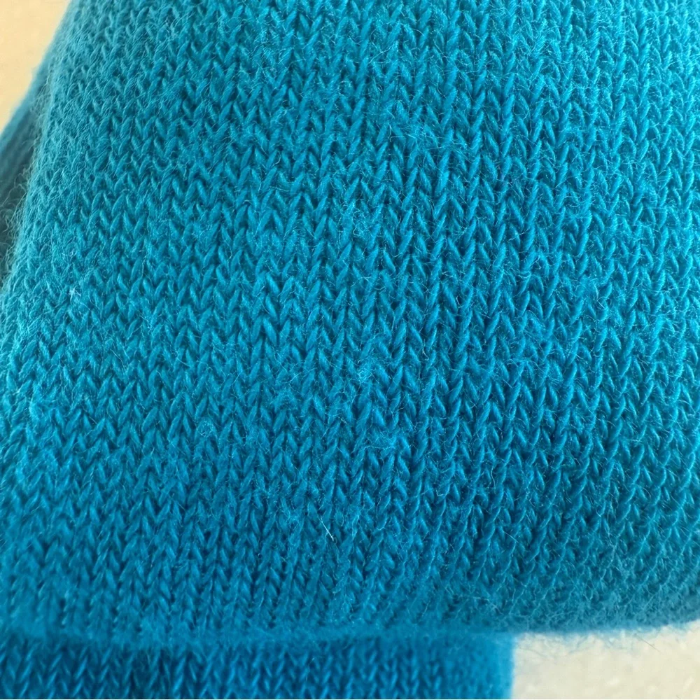 NWT Hanna Andersson Bright Kids Basics Footed Tights – Girls Size 4 Teal